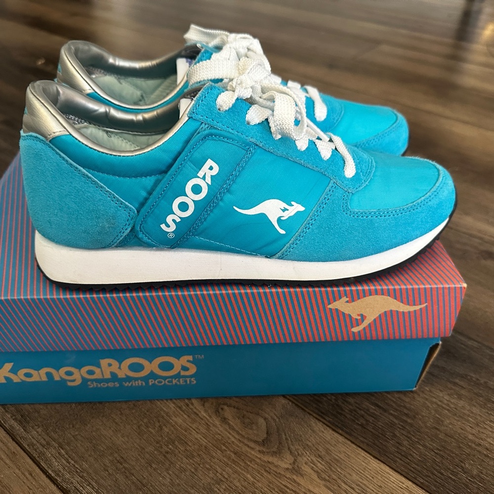 KangaROOS Kids' Blue Sneakers